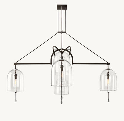 Fulcrum Round Grand Chandelier 61"