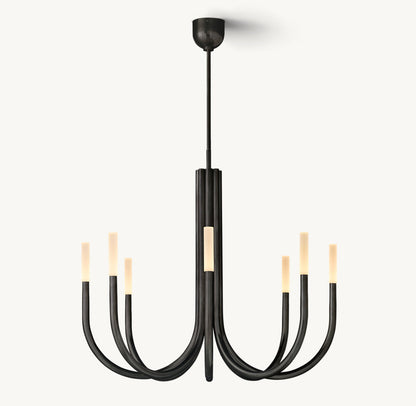 Rousseau Round Chandelier 38"