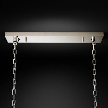 RHYS Rectangular Crystal Chandelier