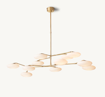 Brindille Two-Tier Chandelier 65"