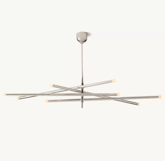 Rousseau 8-Light Mobile Orb Chandelier